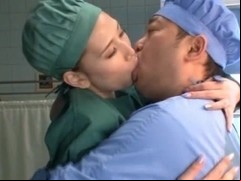 Things get hot in the hospital when doctor Ai Sayama shows her ass