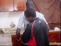 Amateur african sucking dick while tugging